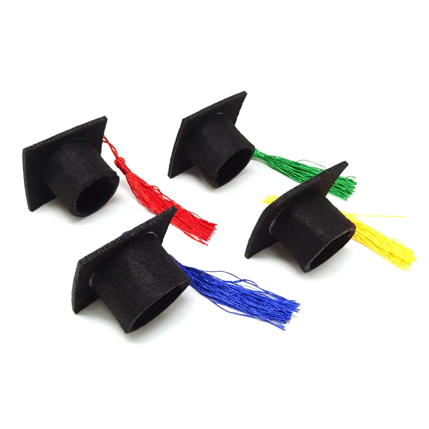 Wholesale Novelty Mini Graduation hat 5.5cm doctoral hat small size graduation hat for decoration