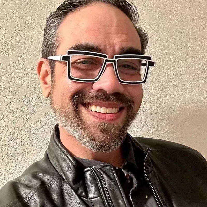 5207 Transparent Square Blue Light Blocking Glasses Spectacle Women party Eyewear Cartoon anime Female TR90 optical Frames