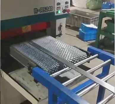 Good Polishing Results Environment-friendly Continuous Conveyor Face Polishing Machine