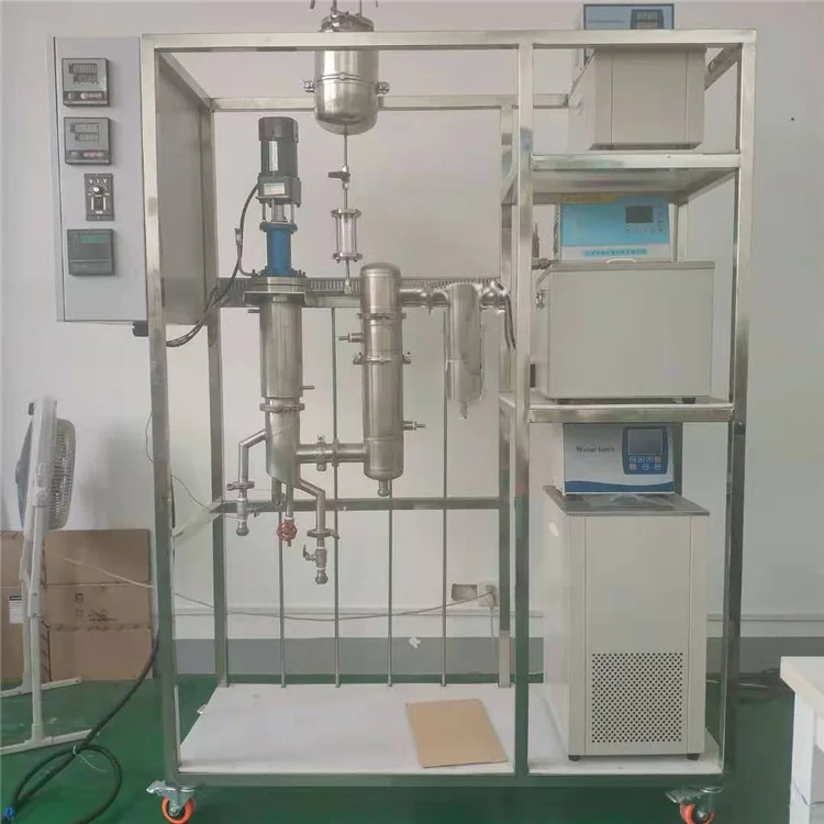 
Industrial Vacuum Oil Distillation Equipment scraper thin film evaporator 