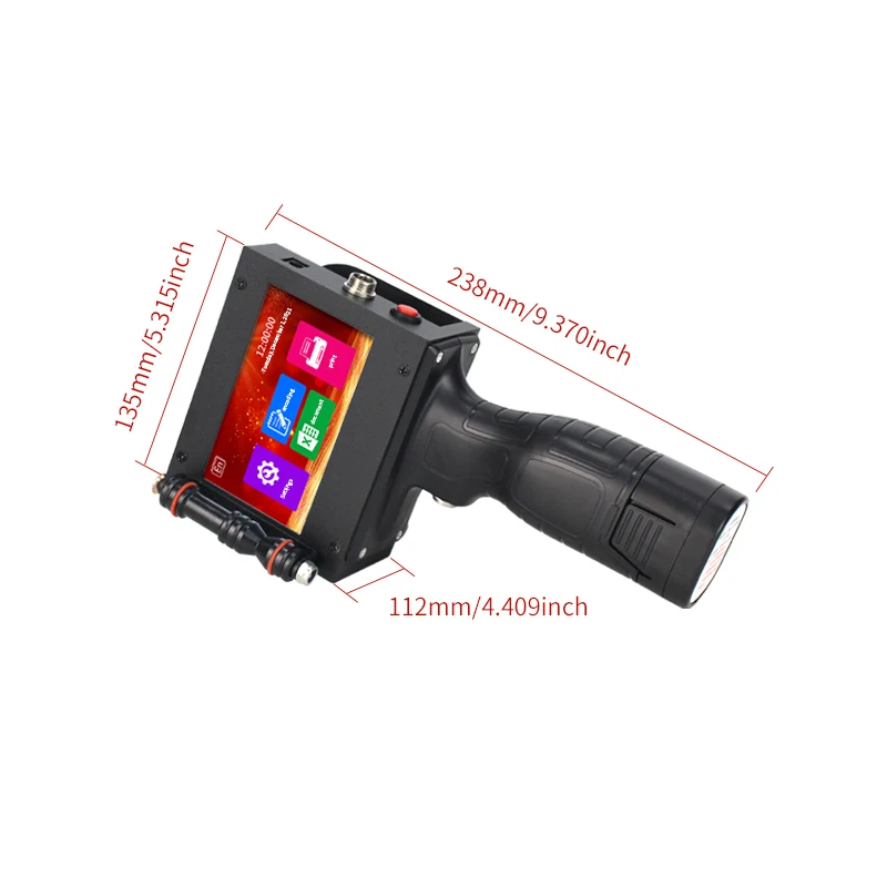 Lian Lian  J 130 12.7 mm Label Handheld Expiry Date Printer Portable Inkjet Printer for QR Coding Machine