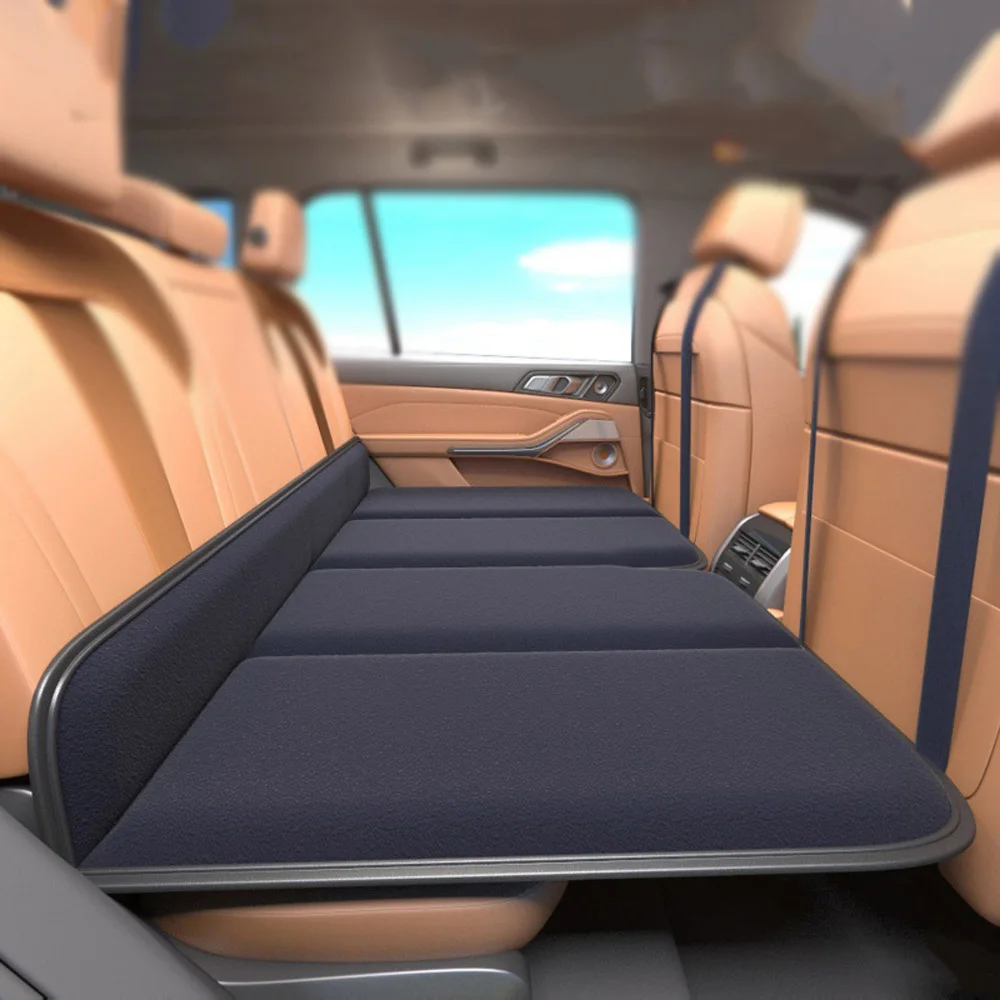 Back Seat Folding Mattress Rear Sleeping Pad Non-Inflatable Hard Board Car Travel Bed