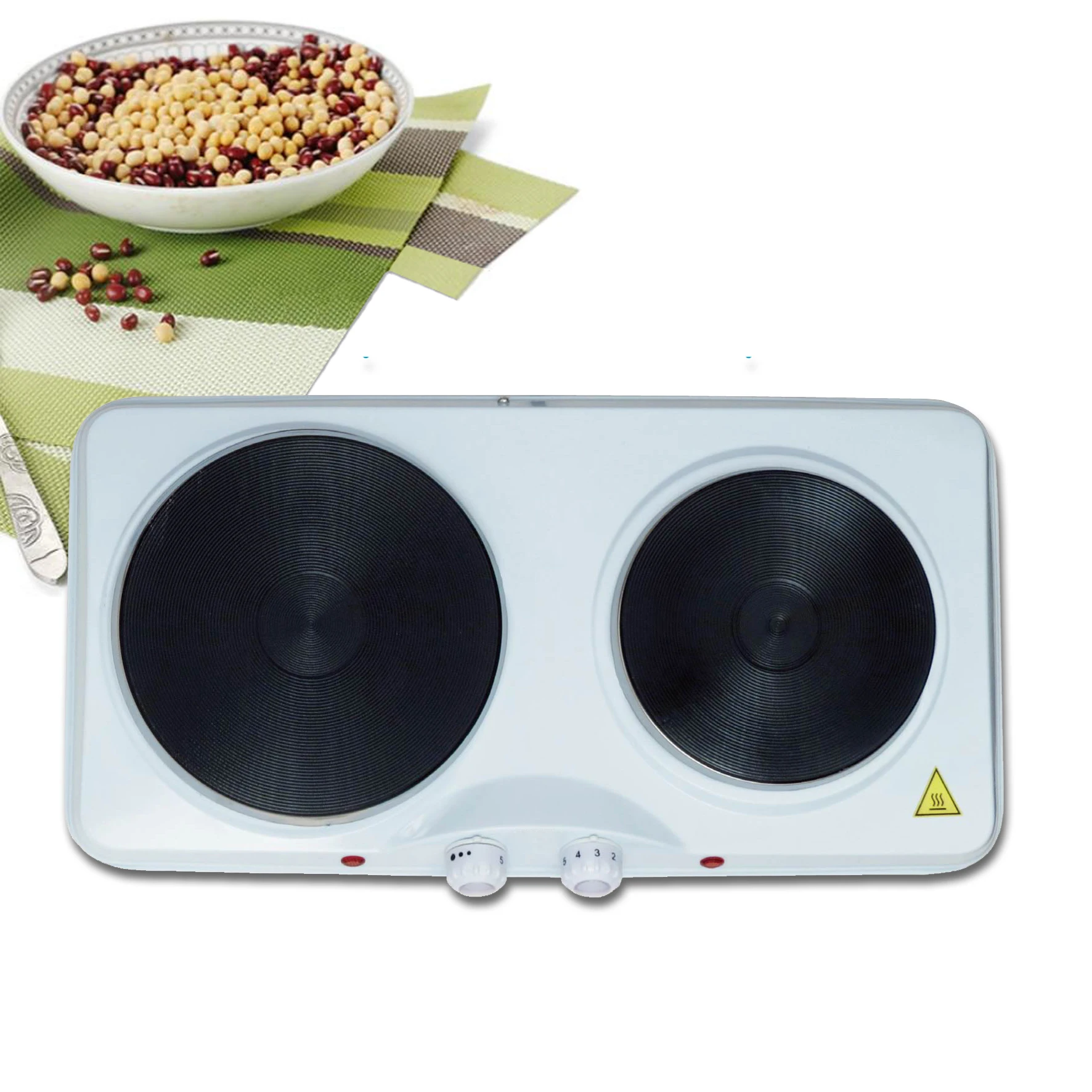 New Style Double Rotary Switch Home Kitchen Appliance Cooking Stove Pot Electric Hotplate Stove Without Gas