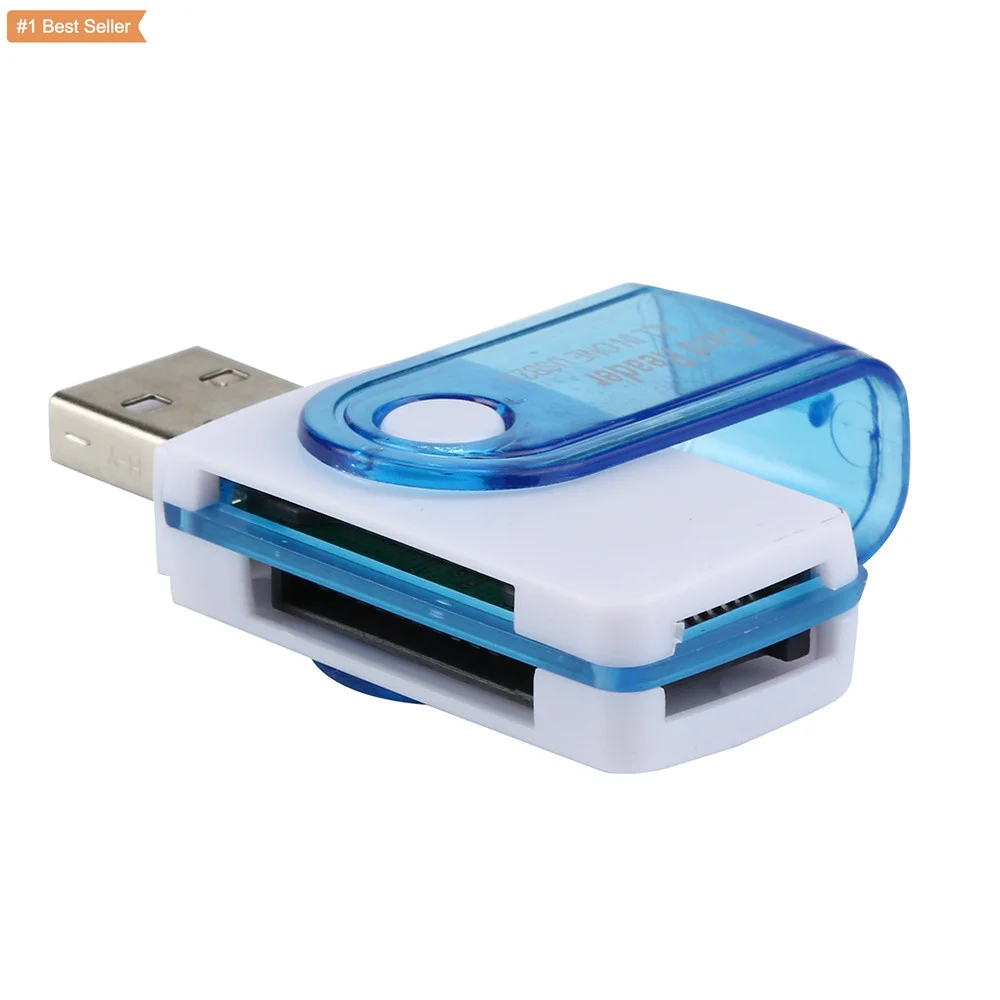 USB 2.0 uniwersalny czytnik kart pamieci dla Micro TF/SD M2 MMC SD HC MS Duo USB 2.0 kart pamieci wszystko uniwersalny czytnik