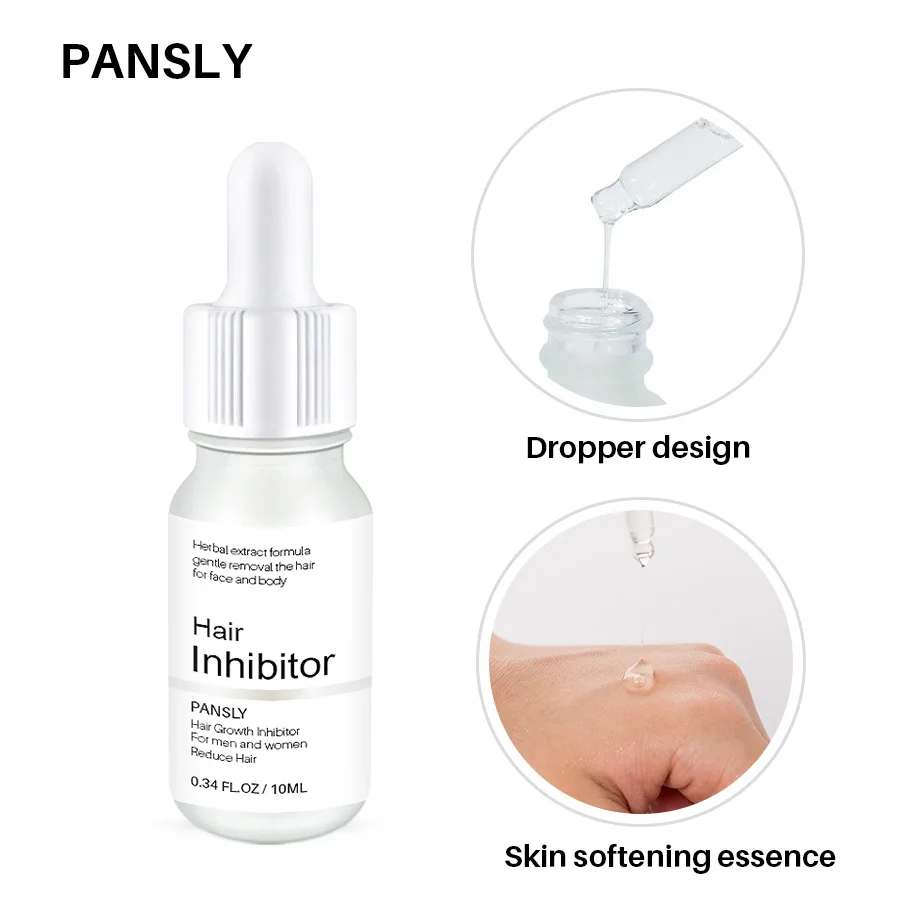 10ml Body Facial Pubic Depilation Serum Skin Hair Removal Permanent Body Hair Removal Hair Removal Inhibitor