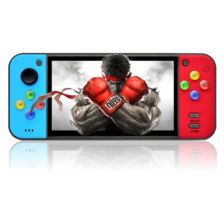 Portable 64Bit 8GB 5.0 Inch Screen Q50 Handheld Gaming Console 3000 In 1 Classic TV Video Game Player