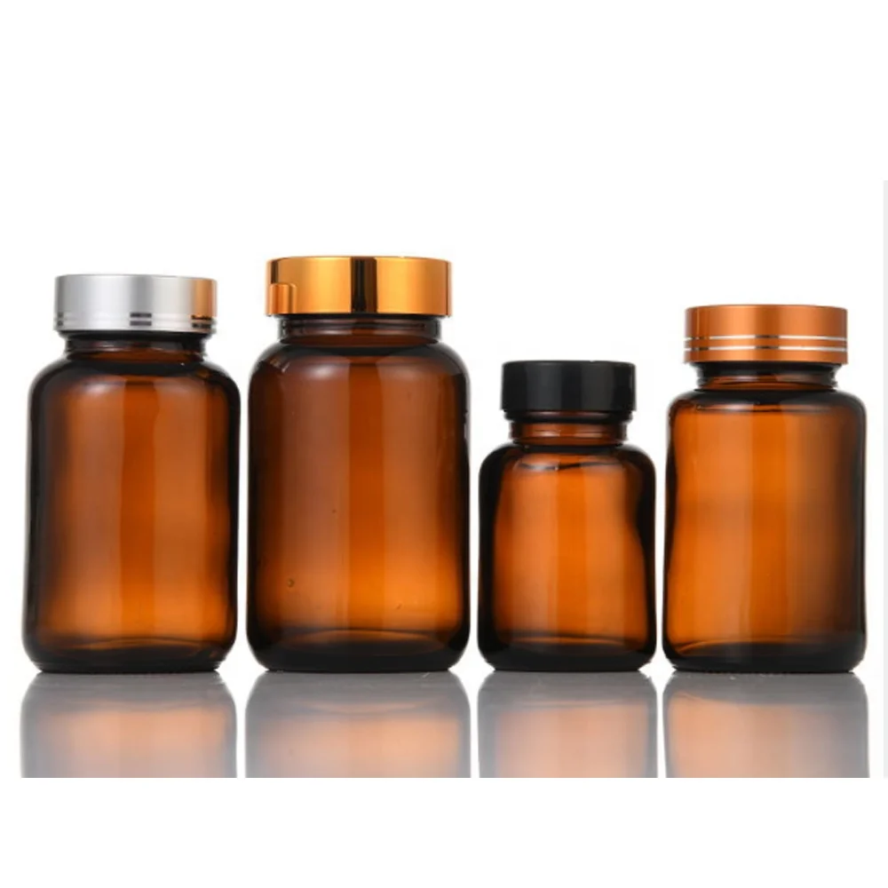 
 Флакон с янтарным витамином, 60 куб. См, 120 куб. См  