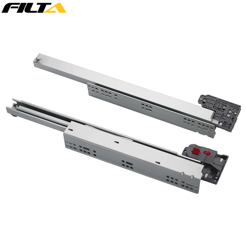Filta hardware китайская фабрика телескопическая самозакрывающаяся сверхпрочная мягкая закрывающаяся подставка