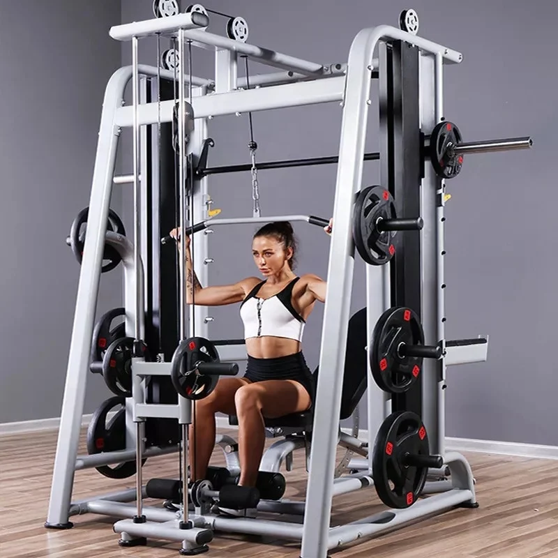 OBL Commercial use fitness equipment Functional Trainer Smith Machine Squat Rack Multi functional machine
