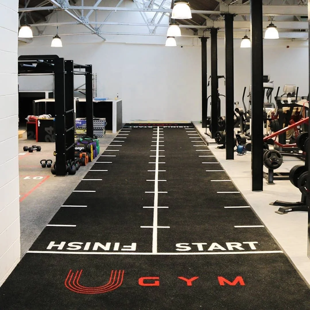 Gym sport Flooring Turf Pull Sled Turf Marked Gym Artificial Grass for gym