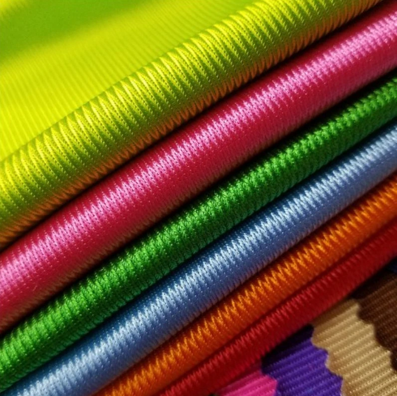 hot sale polyester dazzle tricot fabric for cloth