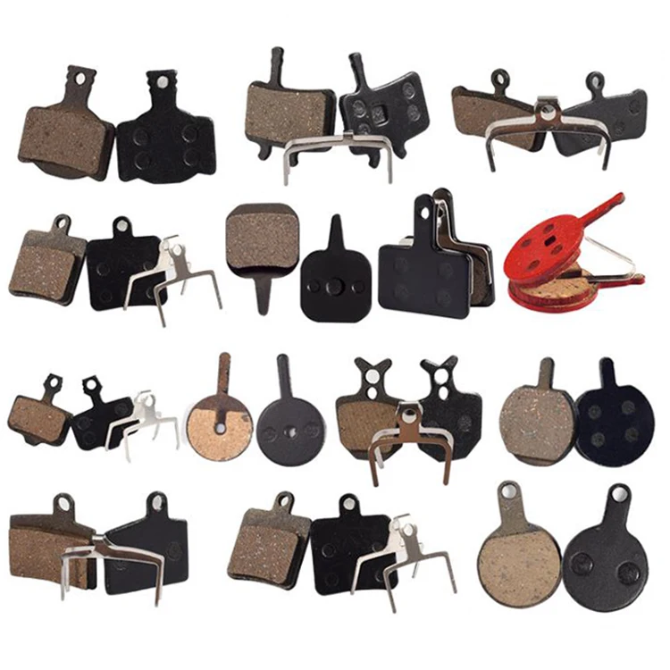 
Bike MTB Bicycle Disc Brake Pads Resin Semi-metallic Brake Pad 