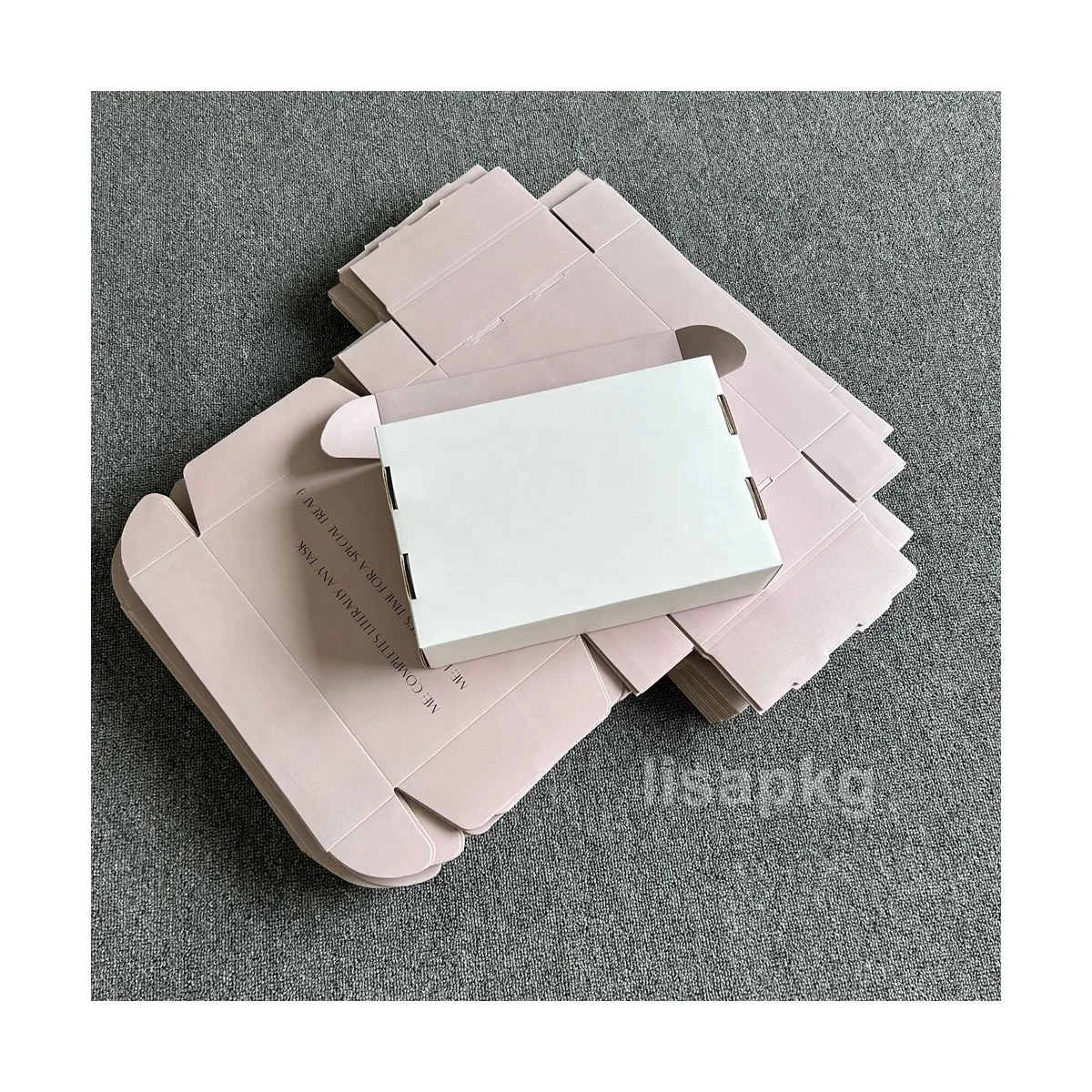 custom design Corrugated Paper Shipping Box Custom Printed Packaging Mailer Box With Logo for WIG HAIR COSMETICS