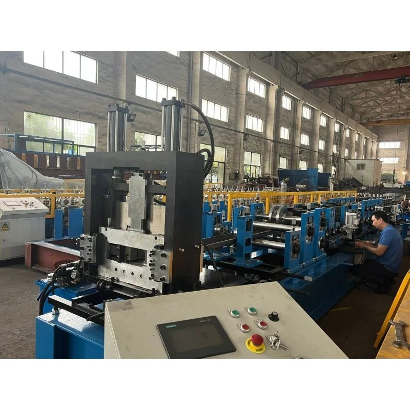 Steel Frame Structure Quick-change C100-300/Z140-300 Profile C Z Steel Frame & Purlin Machine