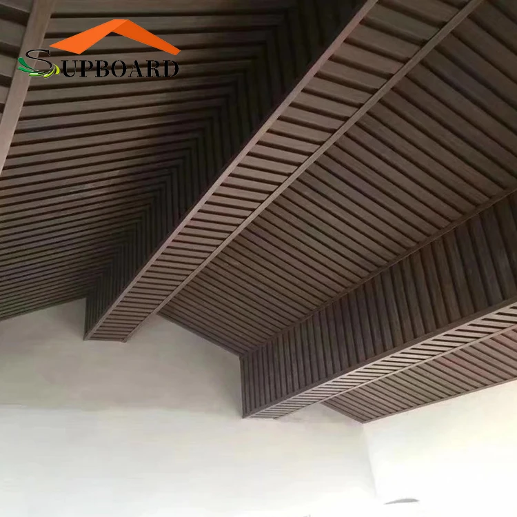 Lowes Prices Indoor WPC Co-extrusion Ceiling Board Easy Installation
