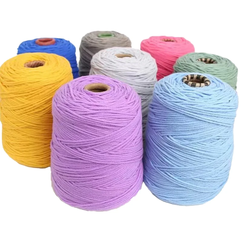 Wholesale Lizda Brand Tufting Gun Yarn 3mm Thickness 400 grams per Cone 8ply Tufting Yarn for Rugs and Carpet Tufting