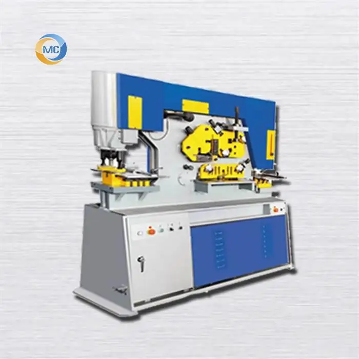 Mingcheng Control Ac Motor Or Inverter Ironworker Machine Safety Iron Worker Machine Ironworker Buffalo Machine