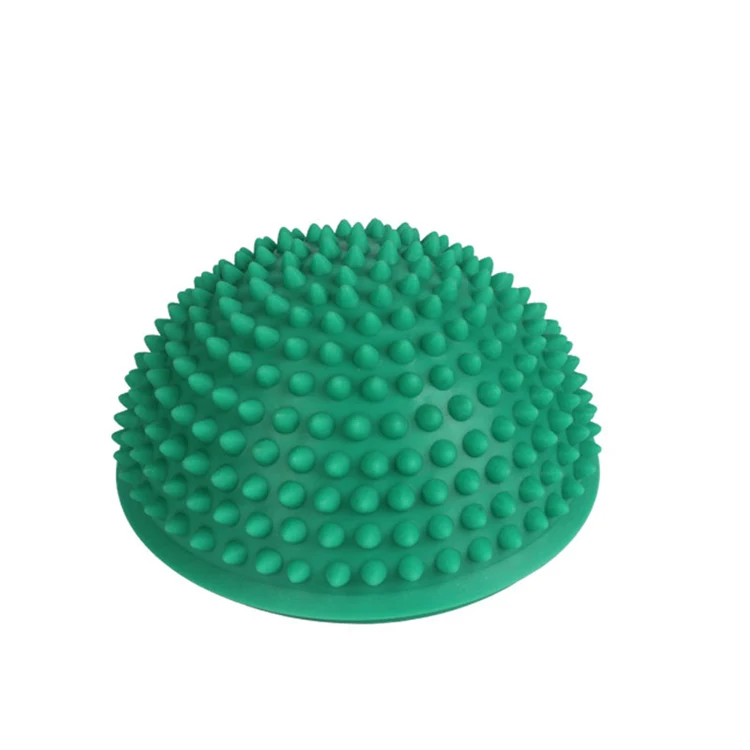 Fitness Soft and hard Spike Balance Pad PVC Half Massage Ball