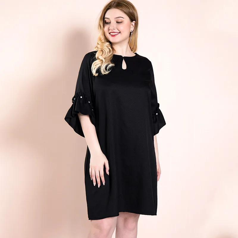 
Low Price Chiffon Material Polyamide Material Notched Neckline Casual Dresses 