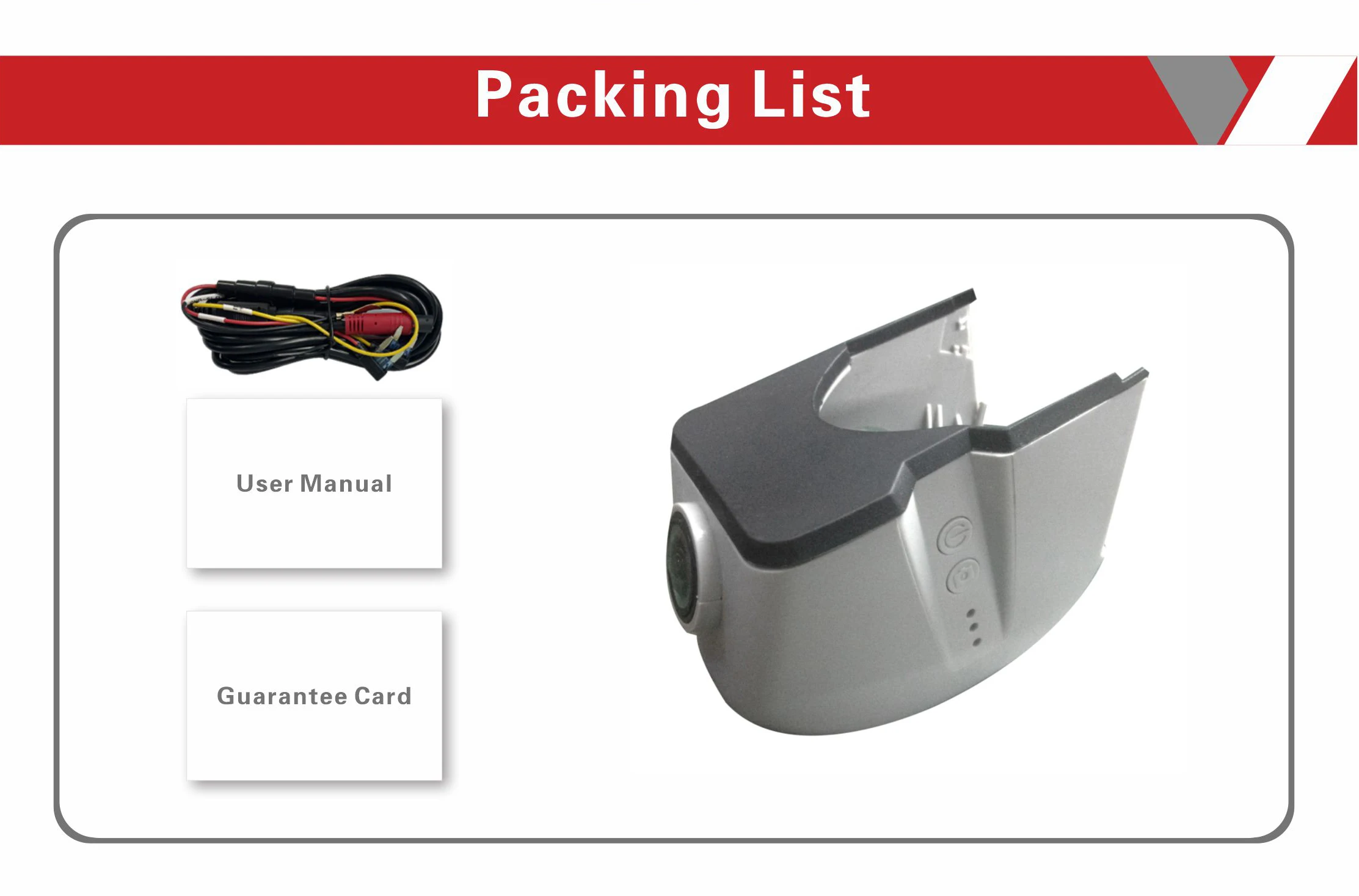 Smart Dash Cam for Audi Dash Cam Front and Inside Sony 335 Channel Dash Cam