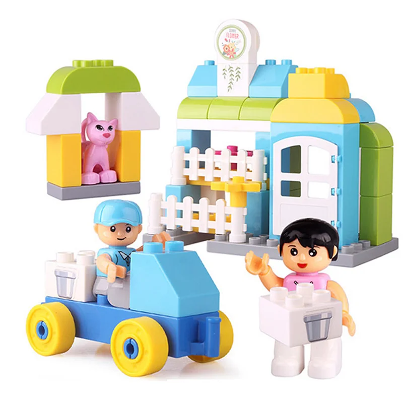 Karmas Product Educational Diy Building Blocks For Kids Building Block Set City Set Kid Gift Games