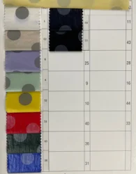 Outdoor dot printed jacket fabric waterproof 100% Nylon taffeta fabric windproof