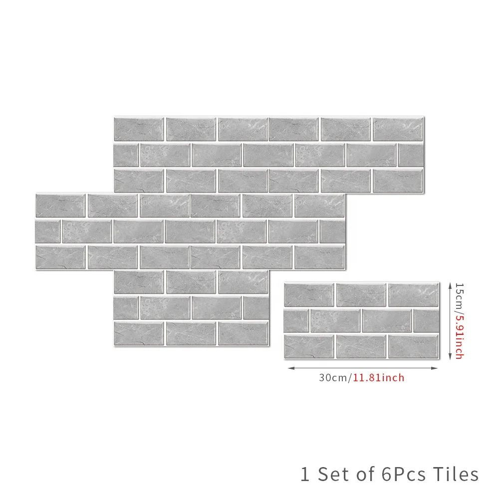 Brick Wall Paper Sticker Home Decoration papel de parede Peel And Stick Wall Panels & Boards Sticker For Bedroom Decoration