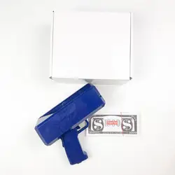 Лидер продаж 2022, пистолет для денег, денежный дождь, пластиковый пистолет в коробке, пистолет для денег, игрушка