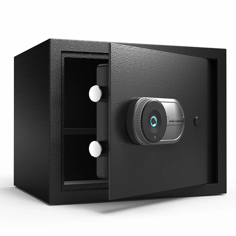 New excellent digital electronic fingerprint passward portable metal smart safe box