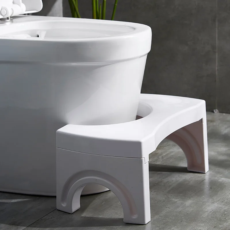 non slip ABS folding toilet stool plastic squat toilet