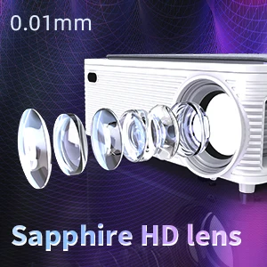 Wiselazer Shopee Hot Sales  Laser 4K 150 Inch Screen Holographic X5 Projector