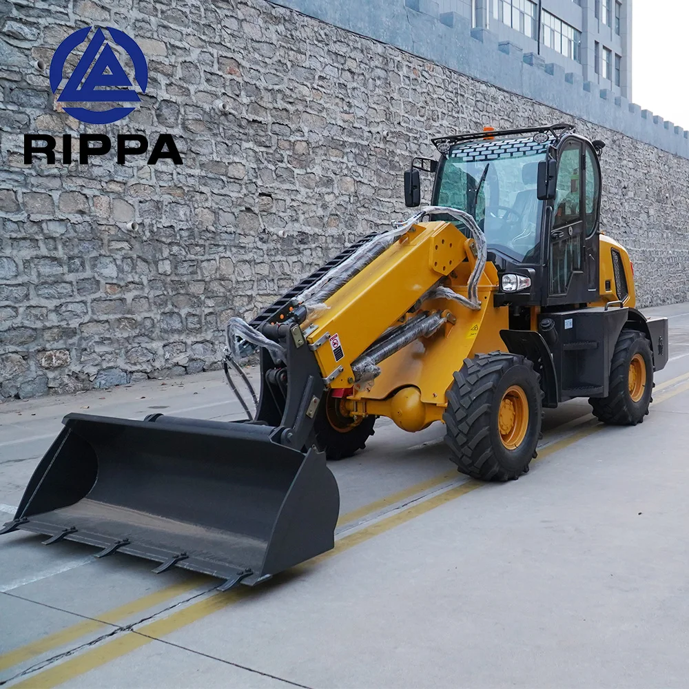 Engineering Machinery Telescopic Arm Loader Multifunctional Four Wheel Drive Wheel Loader For Construction