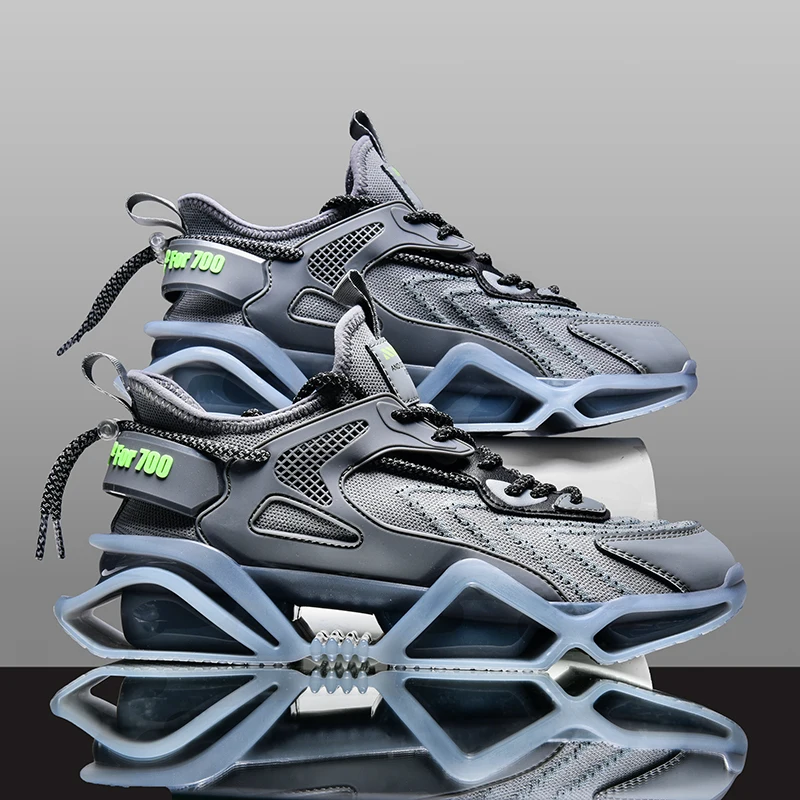 Autumn Casual Men Sneakers Chaussures Homme Breathable Running Shoes High Top Street Fashion Sneakers Jogging Zapatilla