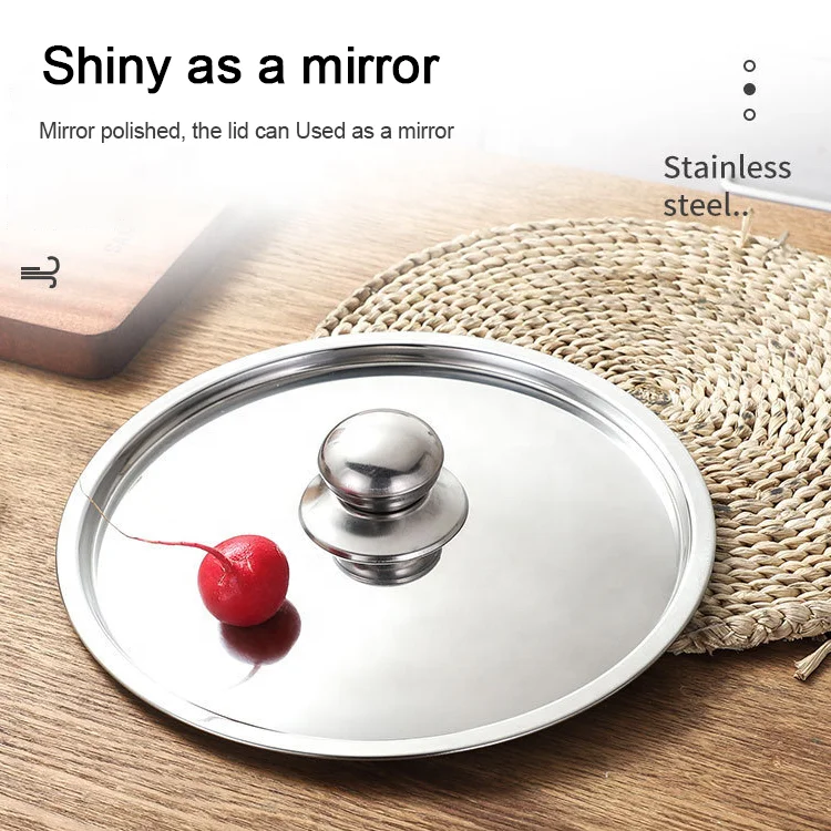 Wholesale 10 Pieces Kitchen Stainless Steel Cooking Casserole Set Soup & Stock Pots Set