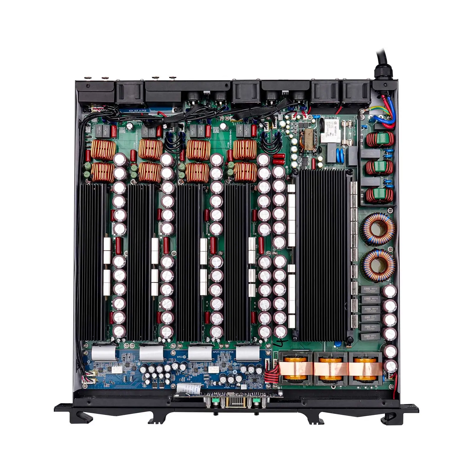 EIF KG422-DSP Class D  4*2200W professional audio power amplifier high power audio system 4 channel digital power amplifier