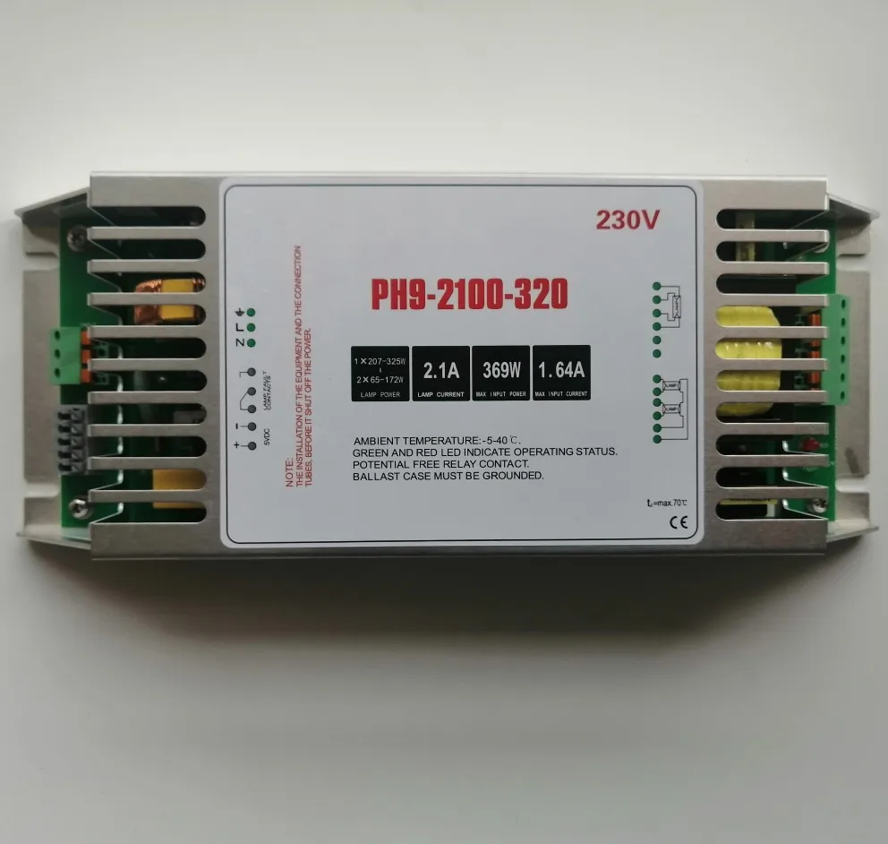 Ультрафиолетовая лампа Электронный балласт 320w 325w PH9-2100-320 220v uvc бактерицидный балласт