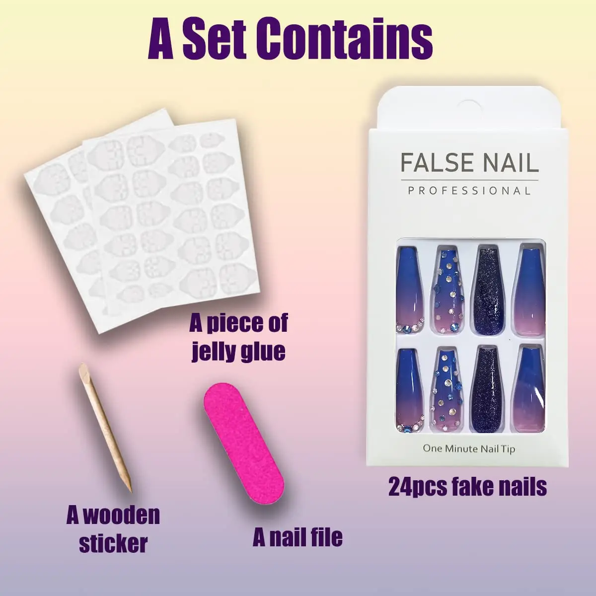 Colorful Leopard Print French Tip Press on Nails Almond Medium Length Matter False Nails With Sticky Tabs Full Cover Artificial