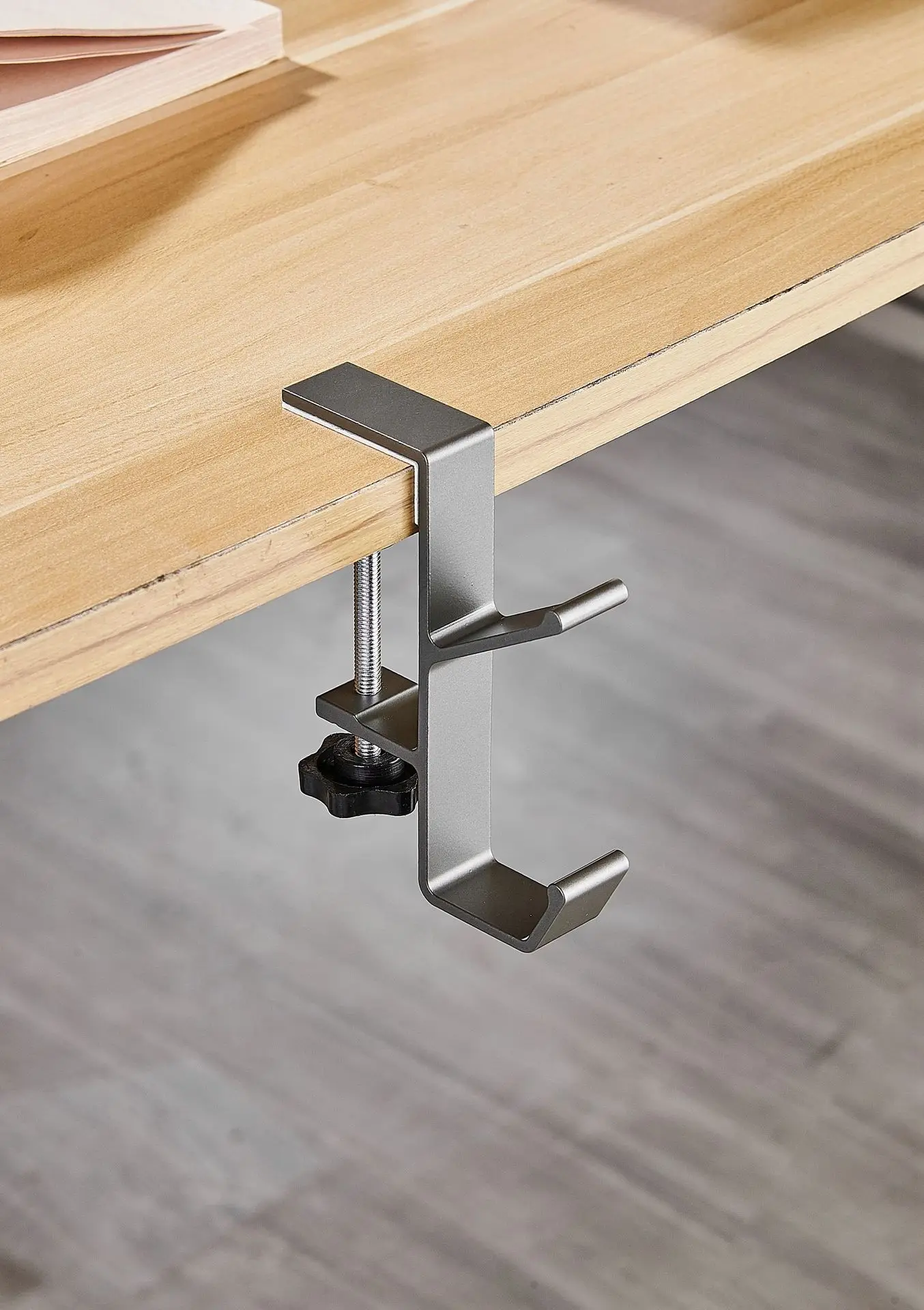 Home creative storage hook table side storage hook aluminum alloy backpack hook