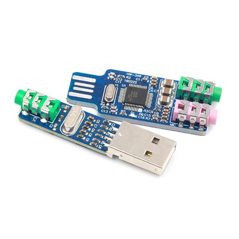 5 в Mini PCM2704 USB DAC HIFI звуковая карта Power декодер Модуль платы для Ardu R.Pi