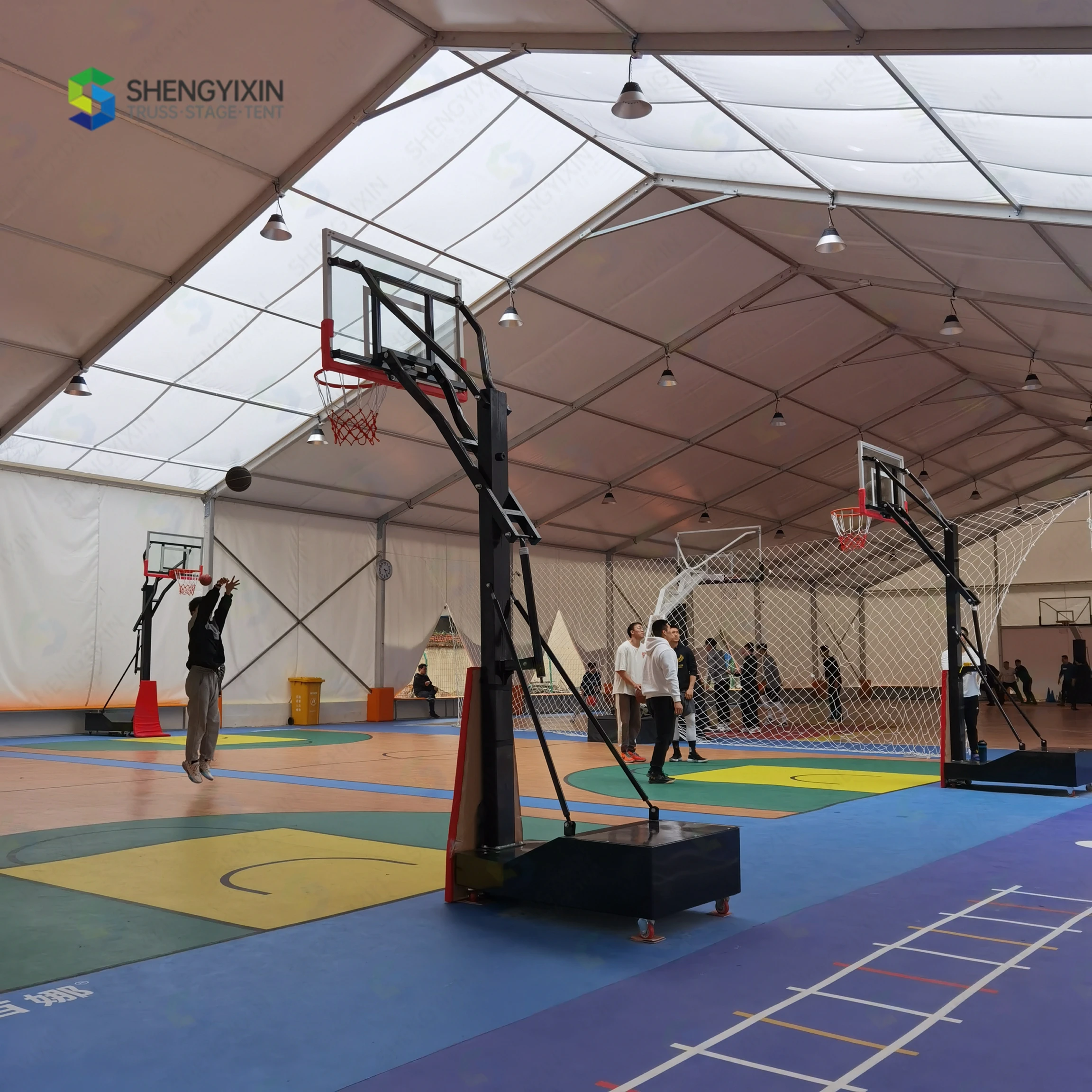 Outdoor Customized Large Aluminum Warehouse Storage Tent  For Farm Industry