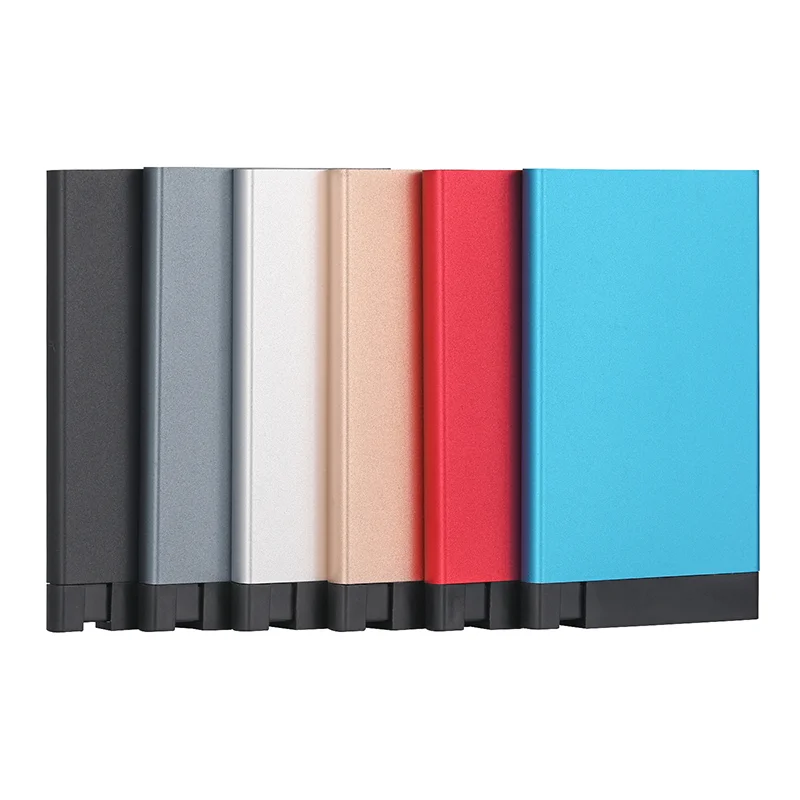 Ready to Ship Hot Sale Metal RFID Anti Theft Pop Up Automatic Business Aluminum Wallet Card Holder