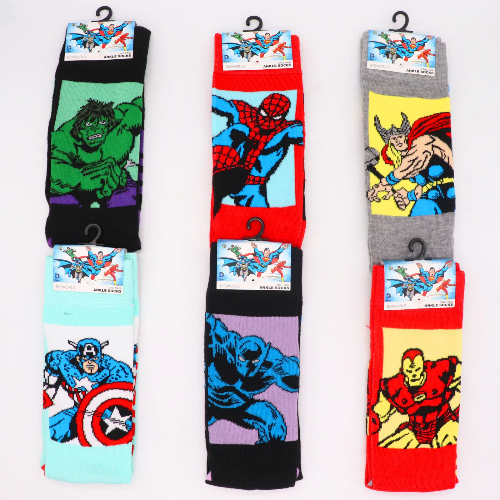 Оптовая продажа, спортивные модные мужские носки с принтом на заказ, модные красочные носки с рисунками из мультфильмов для взрослых, уличная одежда, сублимационные носки