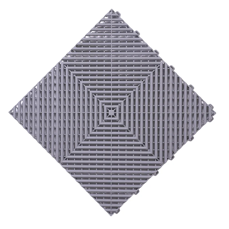 Car Wash Room Plastic Mosaic Grid Board 4s Shop Floor Mat Grid Floor Multi-function Can Be Stitched Car Wash Shop Floor Grille