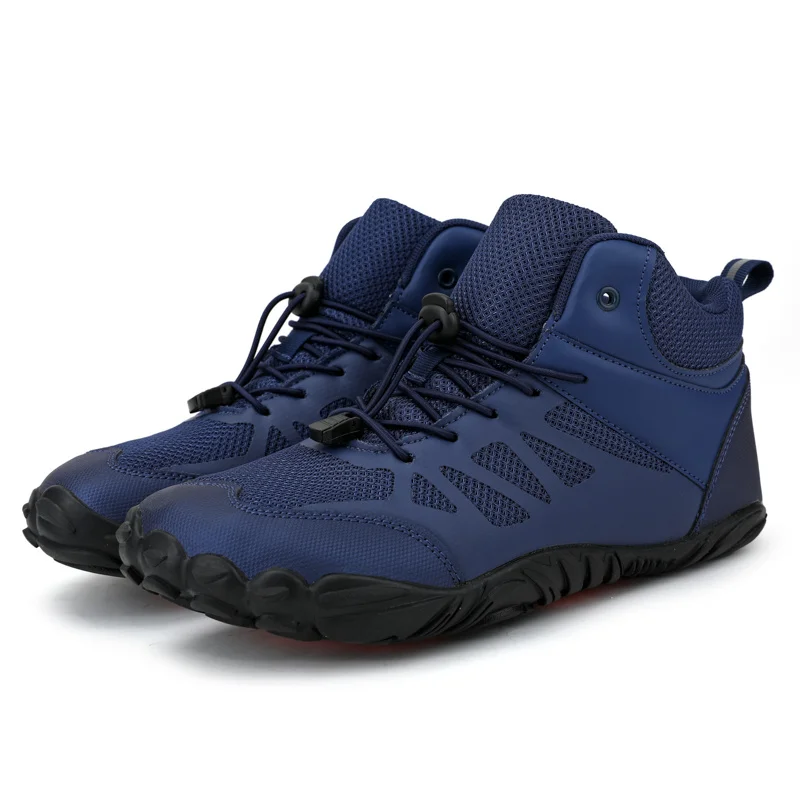 Outdoor High Top Five Fingers Barefoot Trailing Trekking Walking Climbing Mountaineering Boots Hiking Shoes