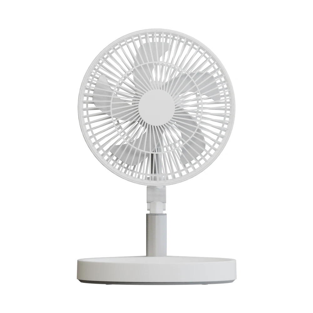 Portable Folding Fan Remote Control Handheld Stand Folding Pedestal Fan Foldable Standing Cooling Fan