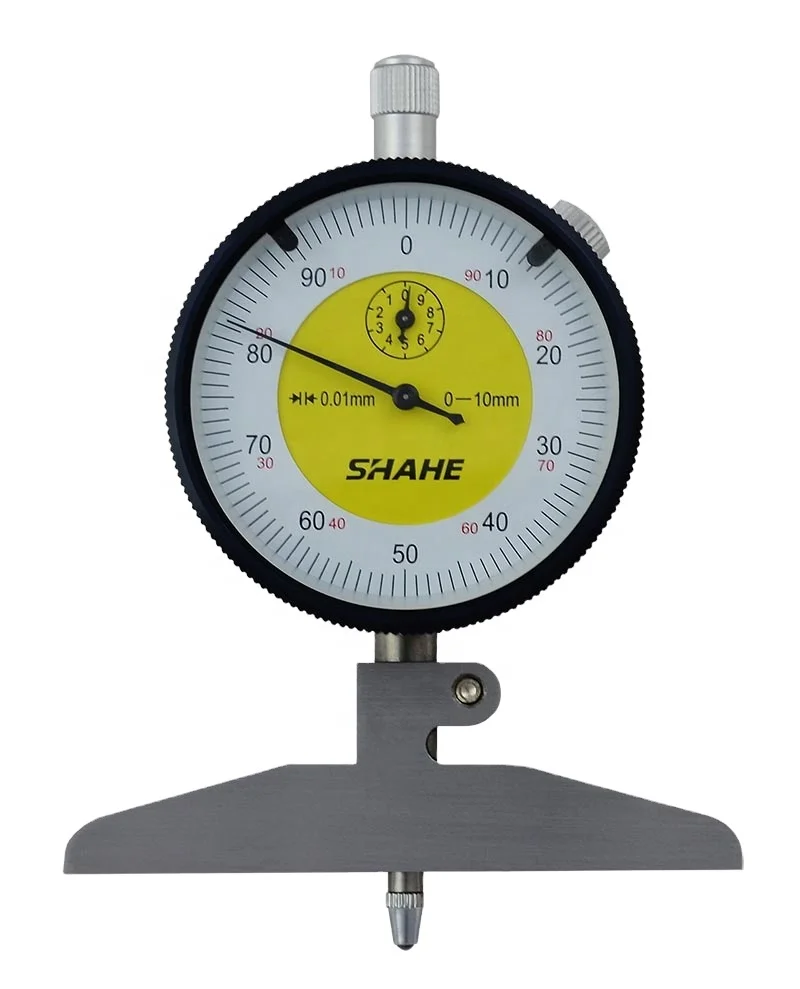 SHAHE 0-10mm Dial depth indicator dial indicator Depth indicator