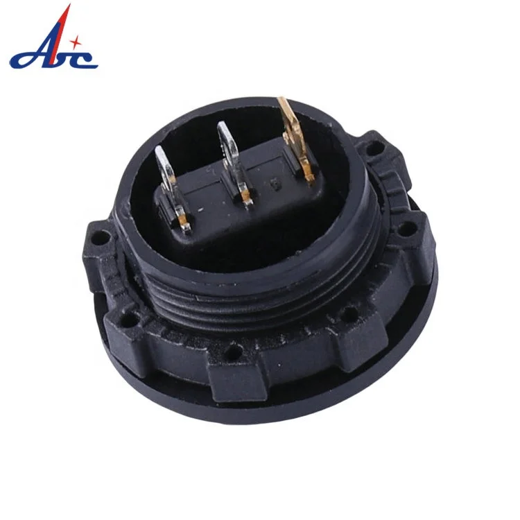 new style Waterproof 12 Volt Blue LED Illuminated SPST Marine Socket Toggle Round Rocker Switch For Ship Panel