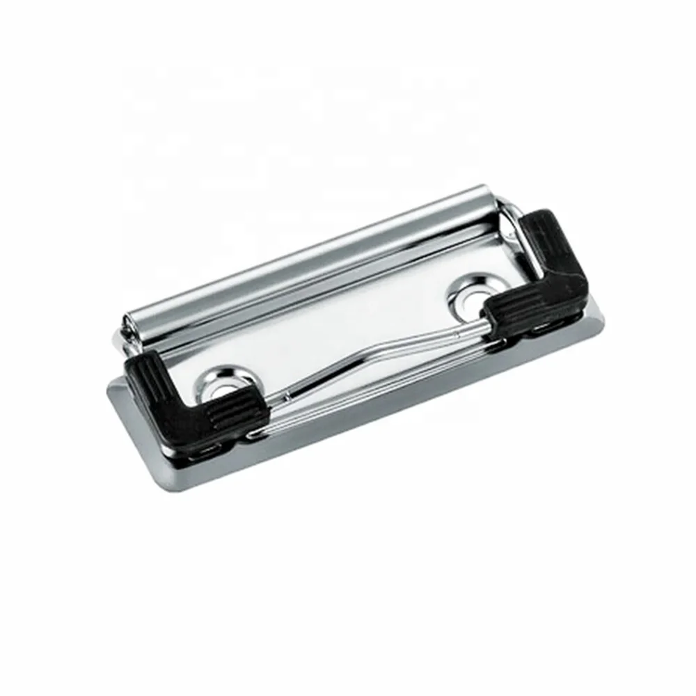 Nickel plate metal 70mm wire binder clip stationery metal clipboard drawing board paper clips