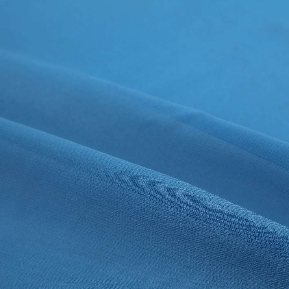 Good Quality Polyester 75D Chiffon Solid 60gsm Woven 150cm Pure Silk Crinkle Chiffon Fabric For Dress and Shirt