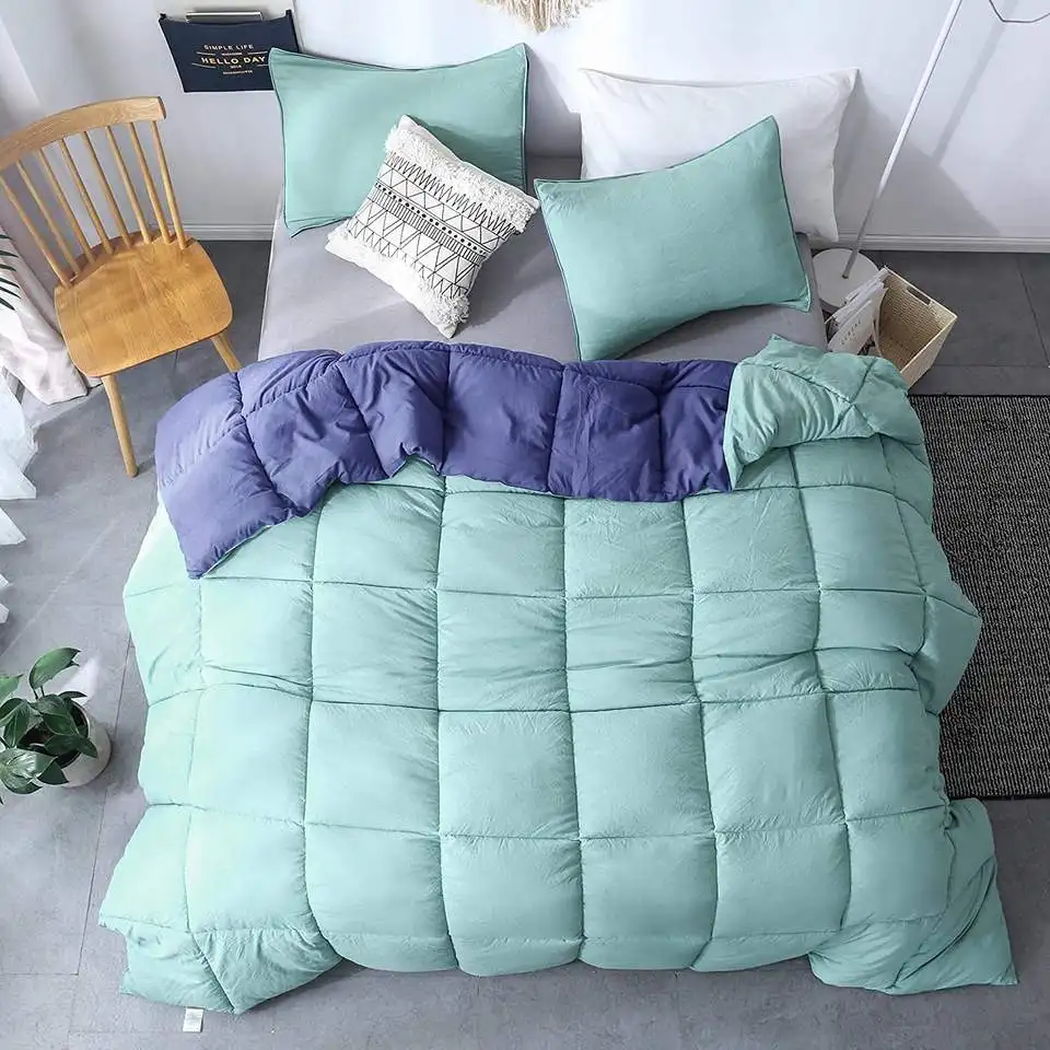 hotel high quality comforter microfiber quilted duvet